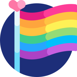 bandeira do arco-íris Ícone