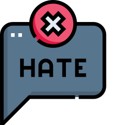 No hate icon