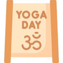Международный день йоги. иконка