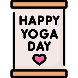 International day of yoga icon