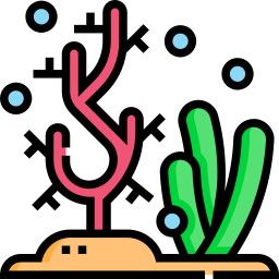Coral reef icon