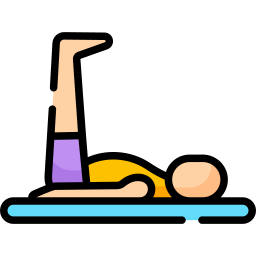 poste de yoga Icône