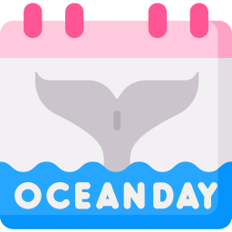 Всемирный день океанов иконка