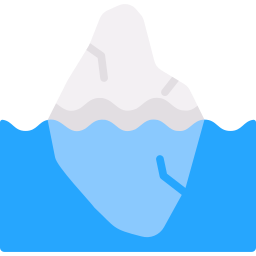 iceberg icona