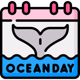 wereld oceanen dag icoon