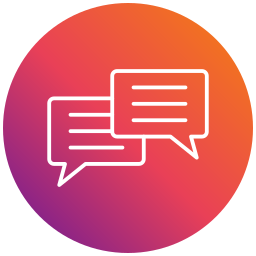 Chat bubble icon