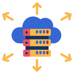 computación en la nube icono