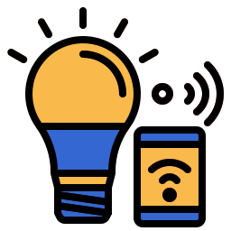 ampoule intelligente Icône