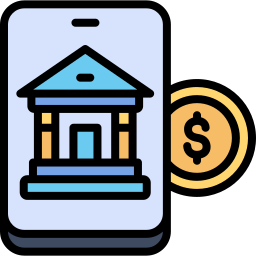 mobile banking icon