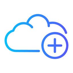 Cloud computing icon