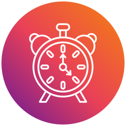 Alarm clock icon