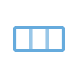 verticale panelen icoon