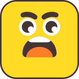 Angry face icon