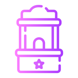 Ticket booth icon