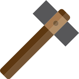 Dead blow hammer icon
