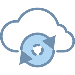 computing cloud icon