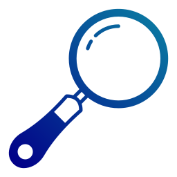 Magnifying icon