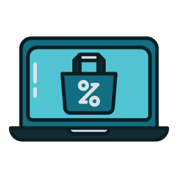 Shopping bag icon