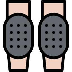 Knee pads icon