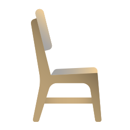 Обеденный стул иконка