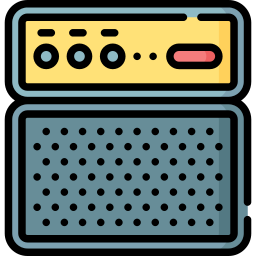 Guitar amplifier icon