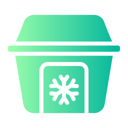 Ледяная коробка иконка