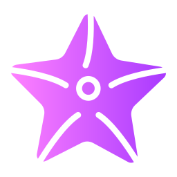 Sea star icon