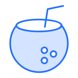 Кокосовый сок иконка