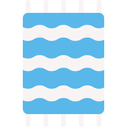ręcznik plażowy ikona