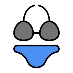 Swimming suit icon