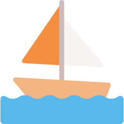 barco a vela Ícone