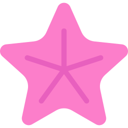 estrella de mar icono