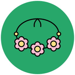 꽃목걸이 icon