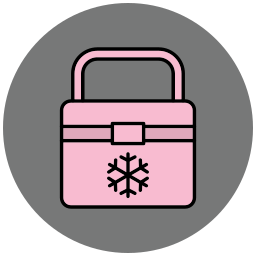 Ледяная коробка иконка