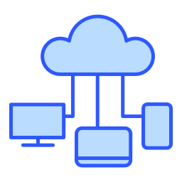 Cloud computing icon