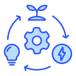 energía renovable icono