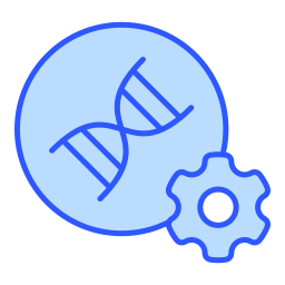 ingeniería genética icono