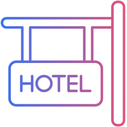 호텔 간판 icon