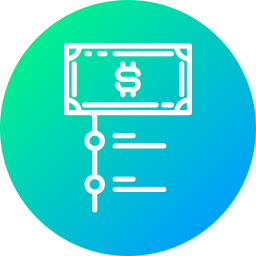 fluxo de dinheiro Ícone