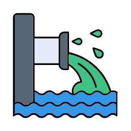 aguas residuales icono