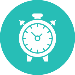 Alarm clock icon