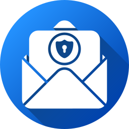 vertrouwelijke e-mail icoon