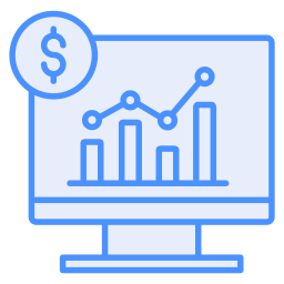 ventas y marketing icono