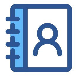 Contact book icon