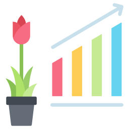 croissance Icône