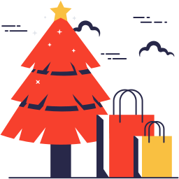 Christmas sale icon