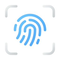 fingerabdruck-scan icon