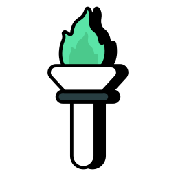 Fire lamp icon