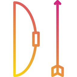 pfeil und bogen icon