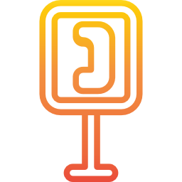 publiczny telefon ikona